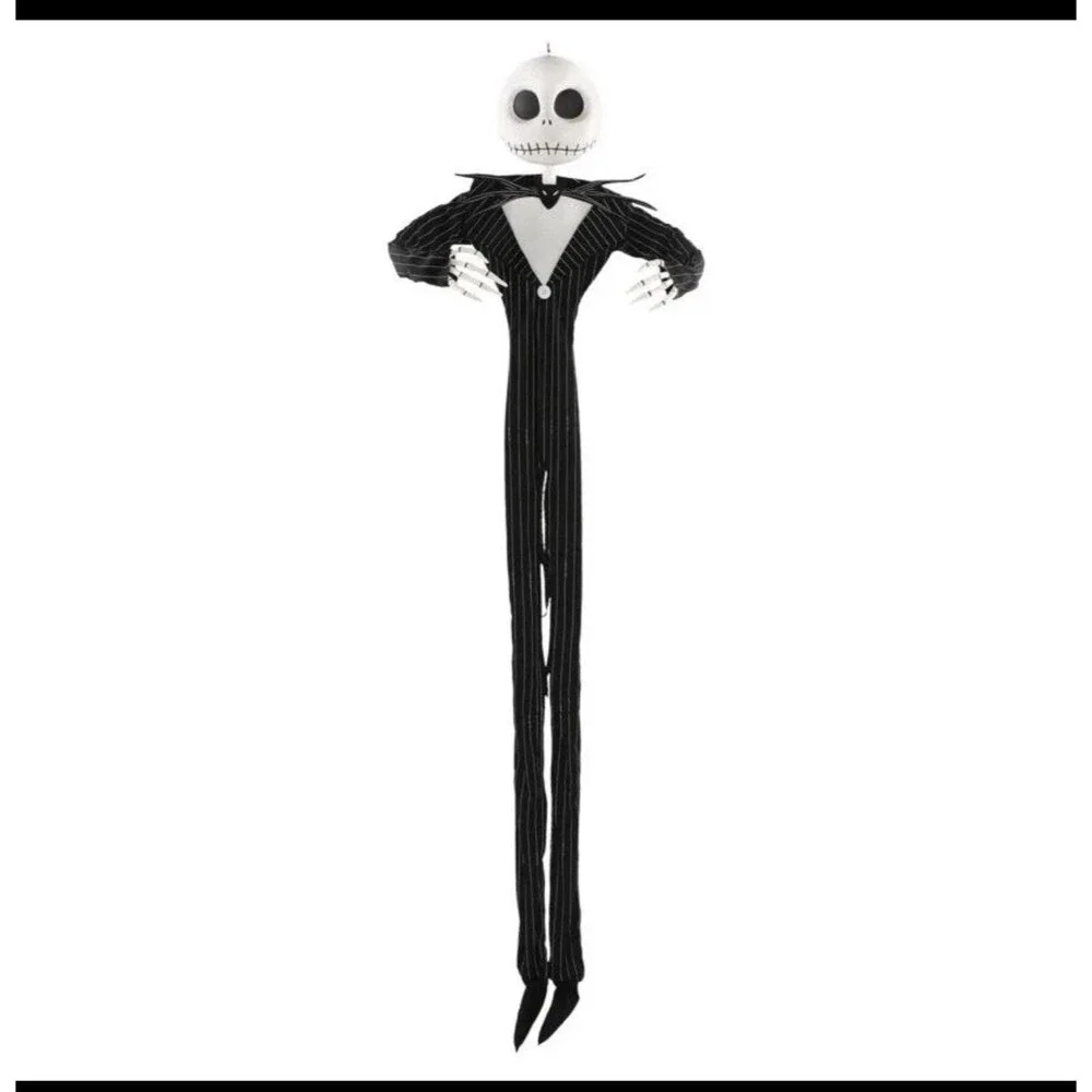 72” Jack Skellington Hanging Nightmare Before Christmas Halloween Home Decor 6ft